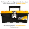 CANOPUS Plastic Tool Box, 13 inch Portable Tool Box